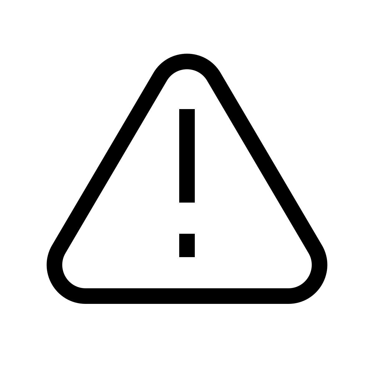 warning icon