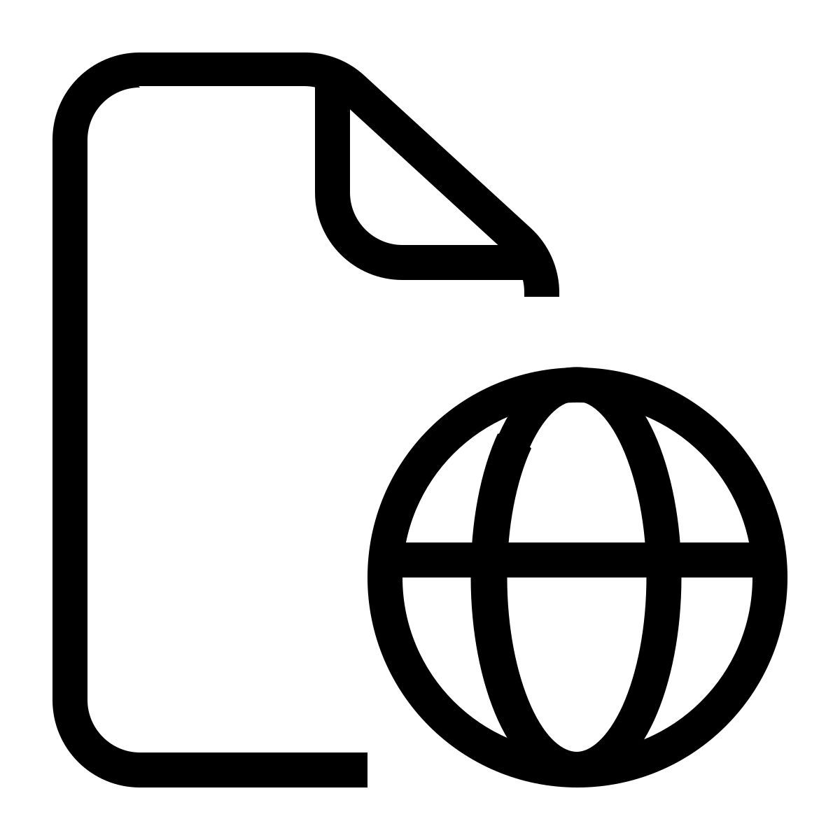 fichier web icon