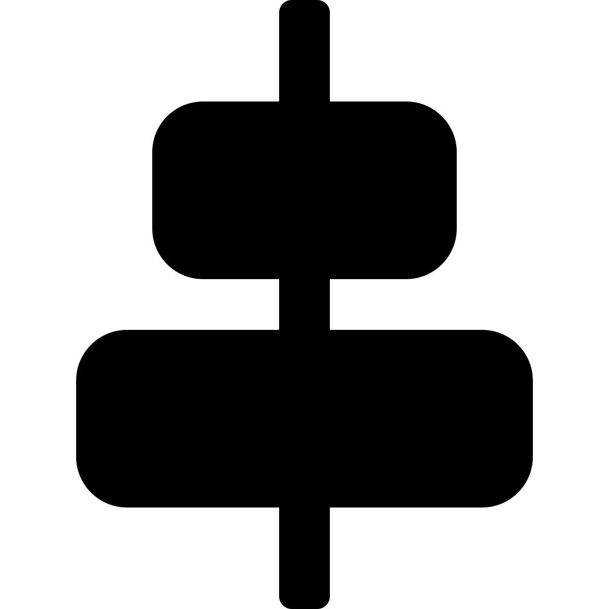 vertical alignment icon