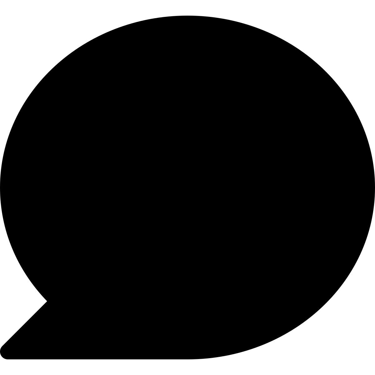 chat bubble icon