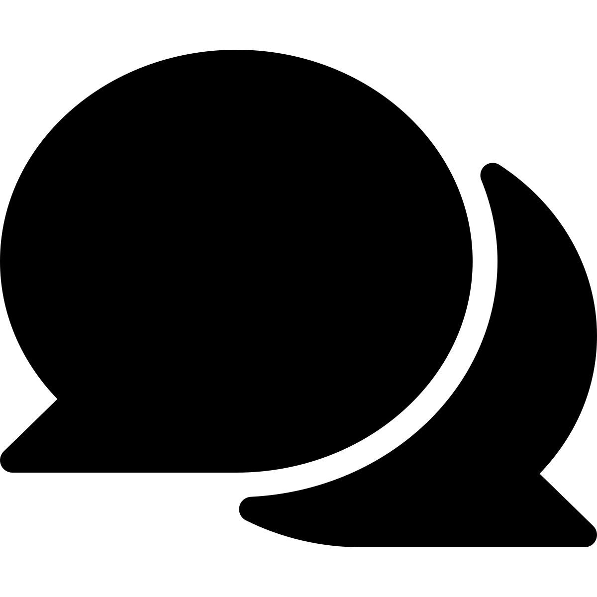 chat bubble icon
