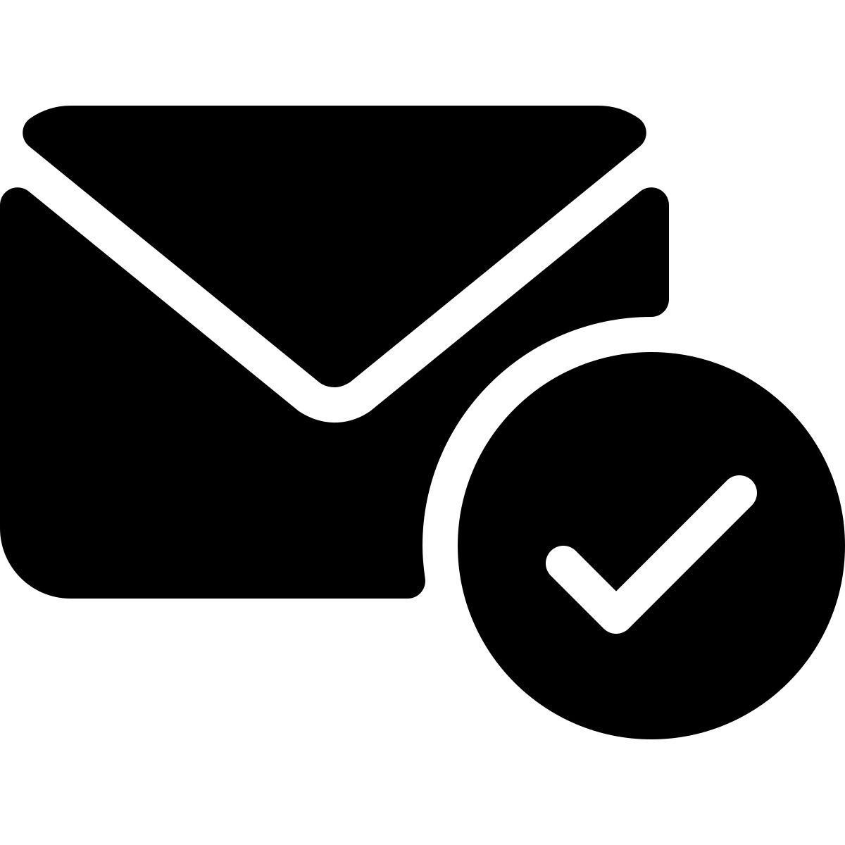 mensaje comprobado icon