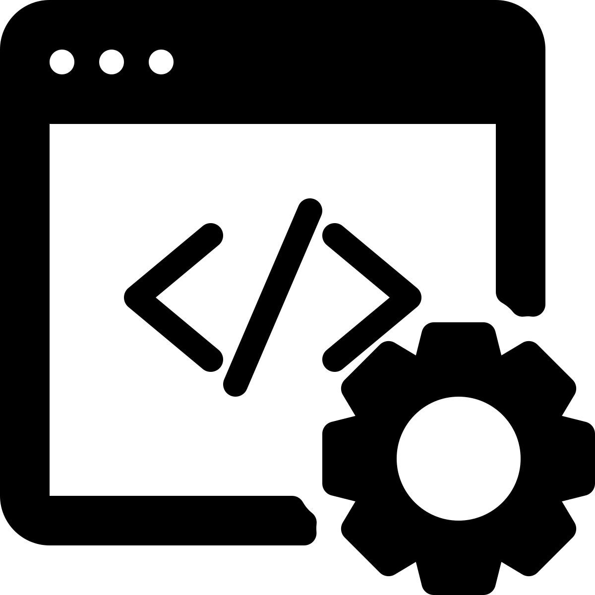 code optimization icon