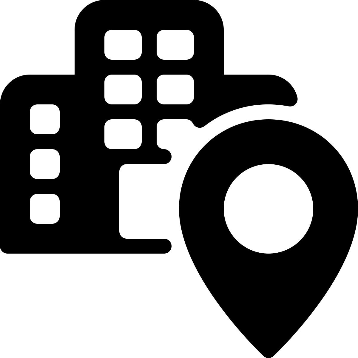 hotel location icon
