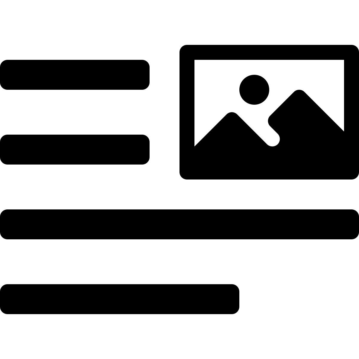 image alignment icon