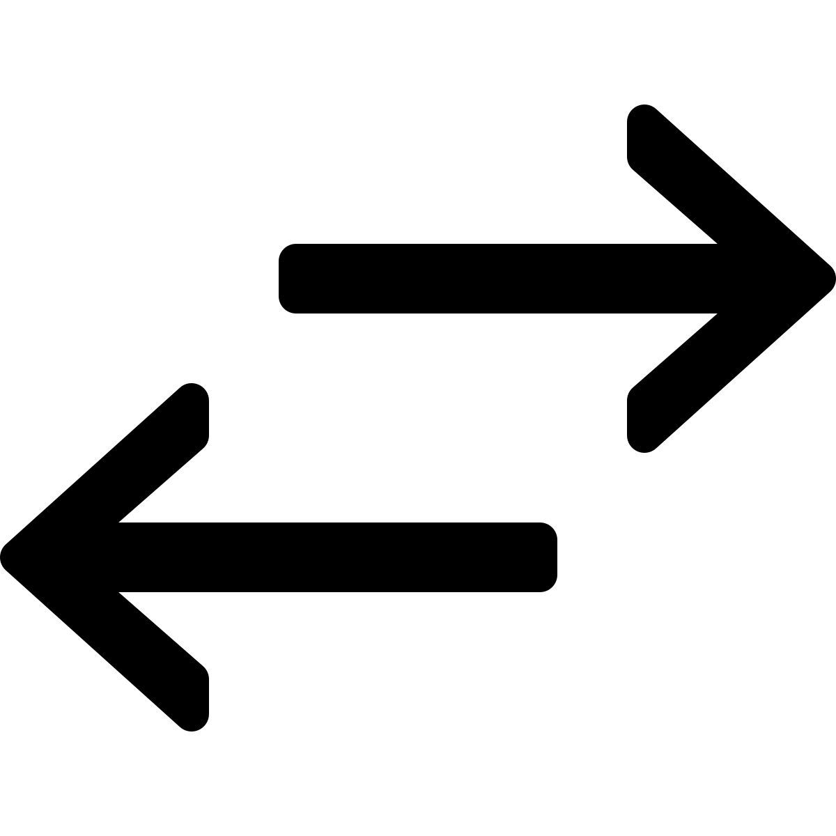 left and right arrows icon