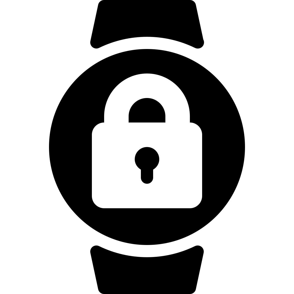 locked smartwatch icon