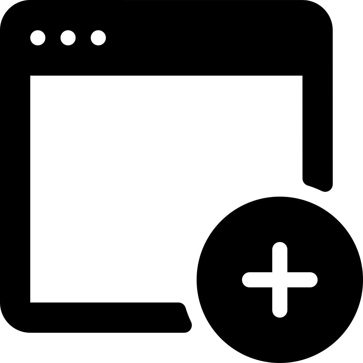 add page icon