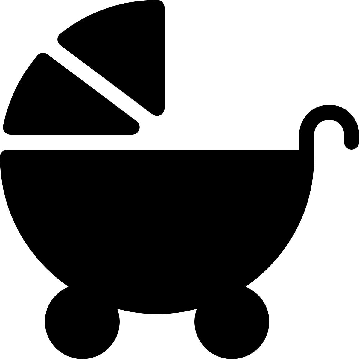 baby stroller icon