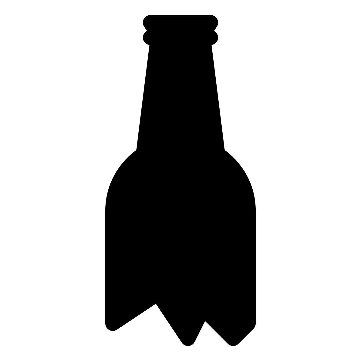 broken bottle icon