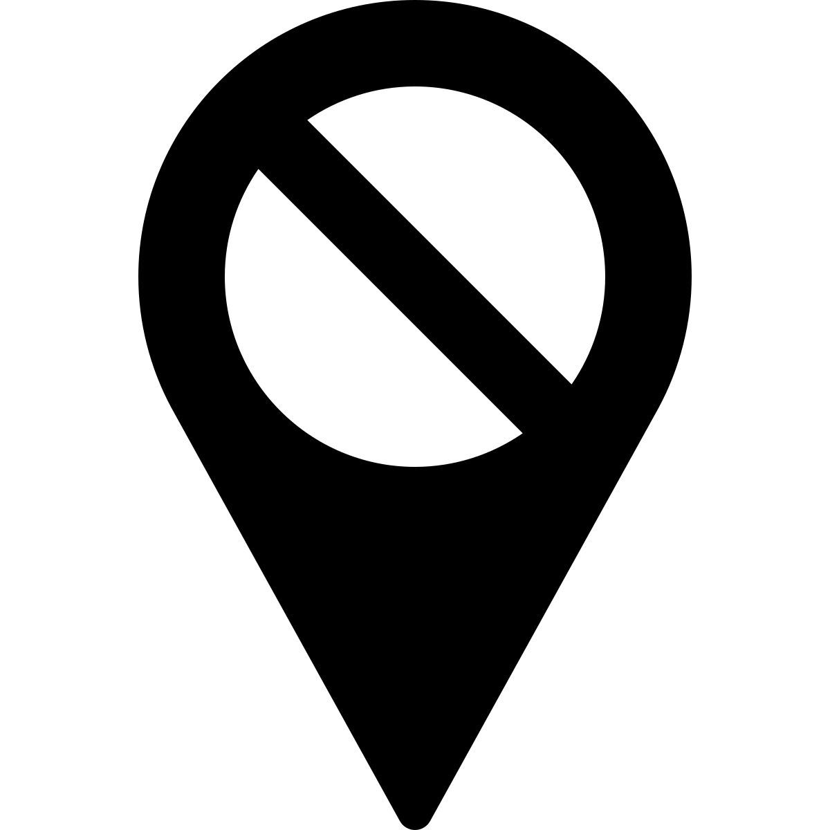 Deshabilitar ubicación icon