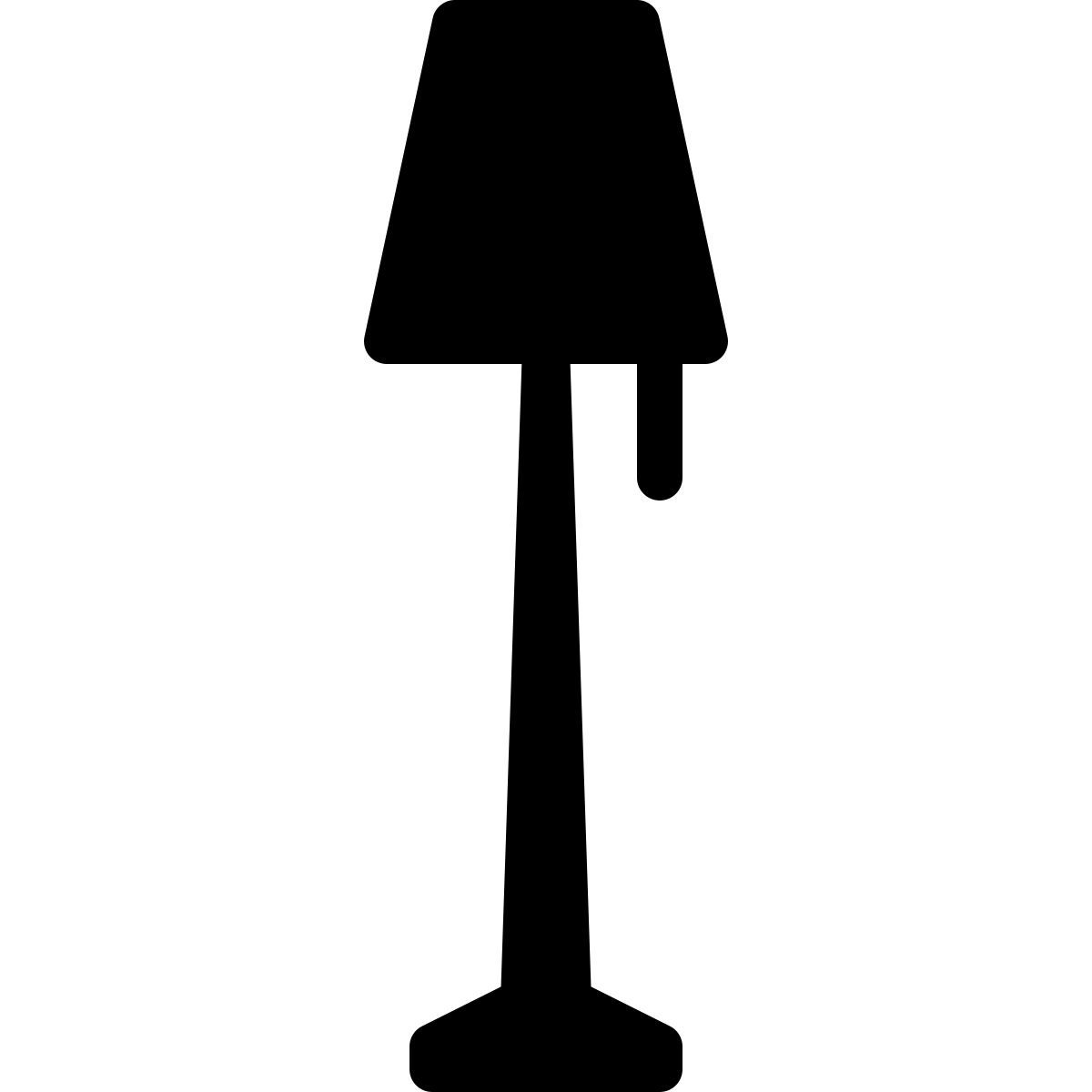 standing lamp icon