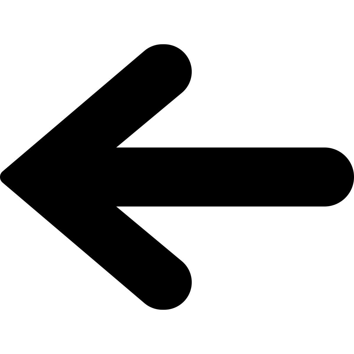 left arrow icon
