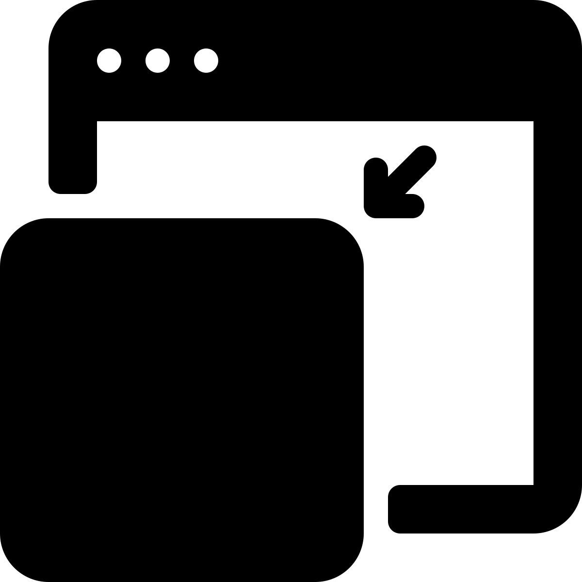 minimize icon