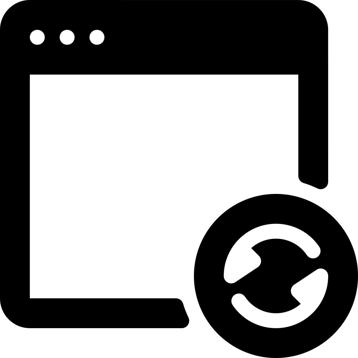 refresh web page icon