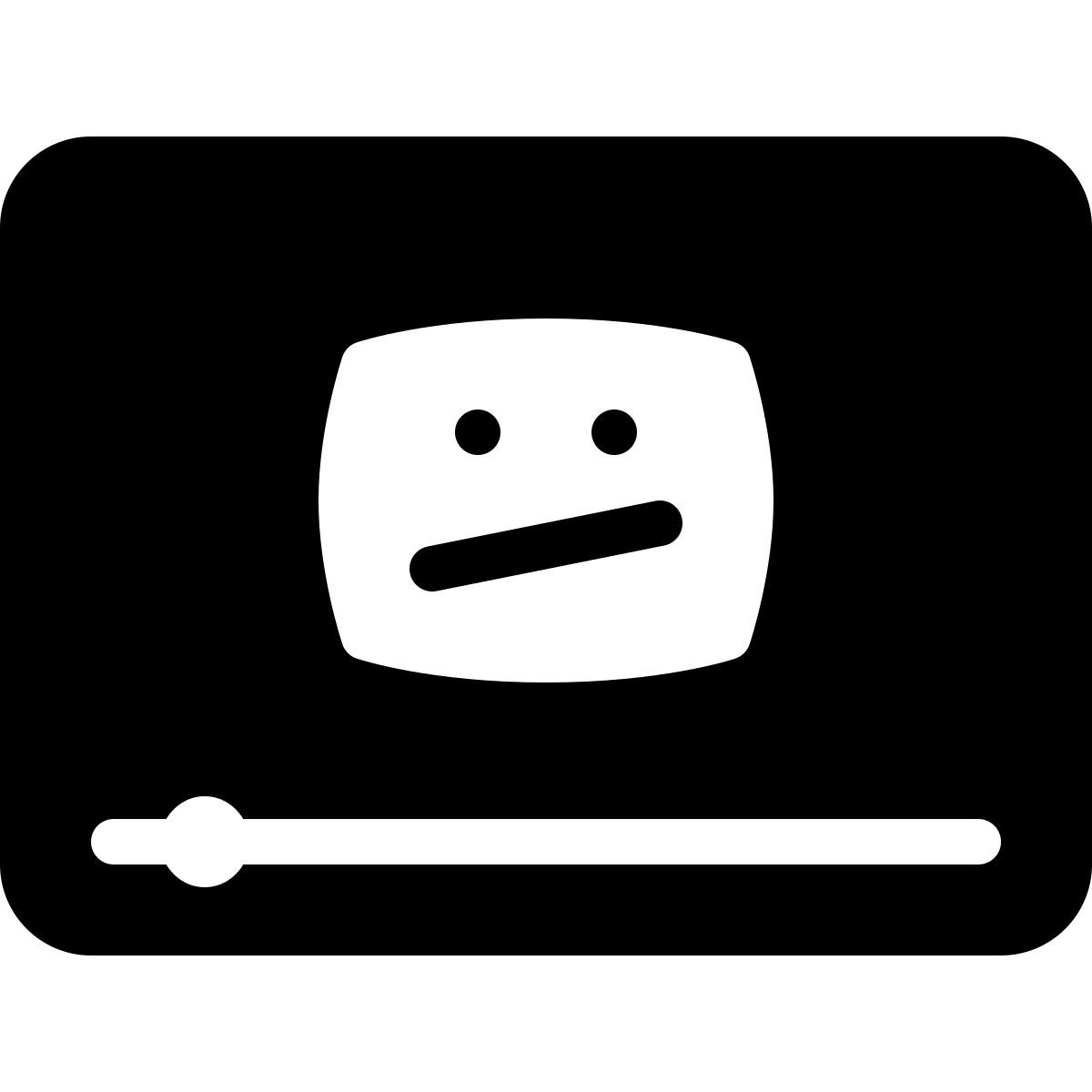 broken video icon