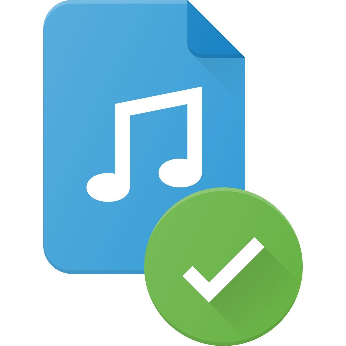add music file icon