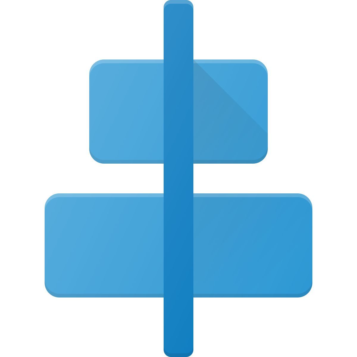 vertical alignment icon