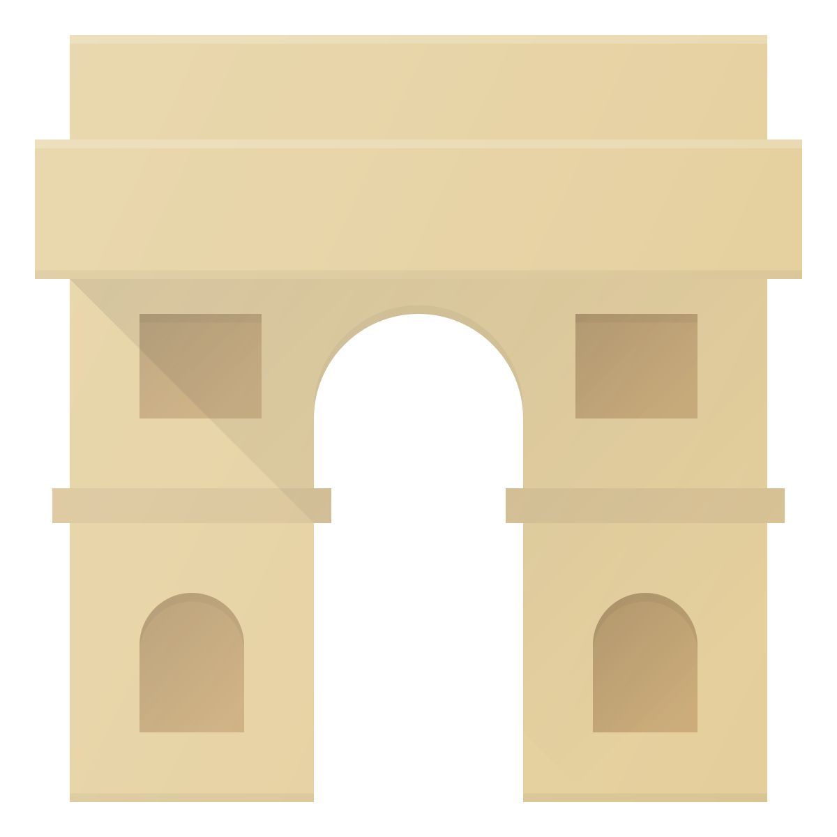 arc de triomphe icon