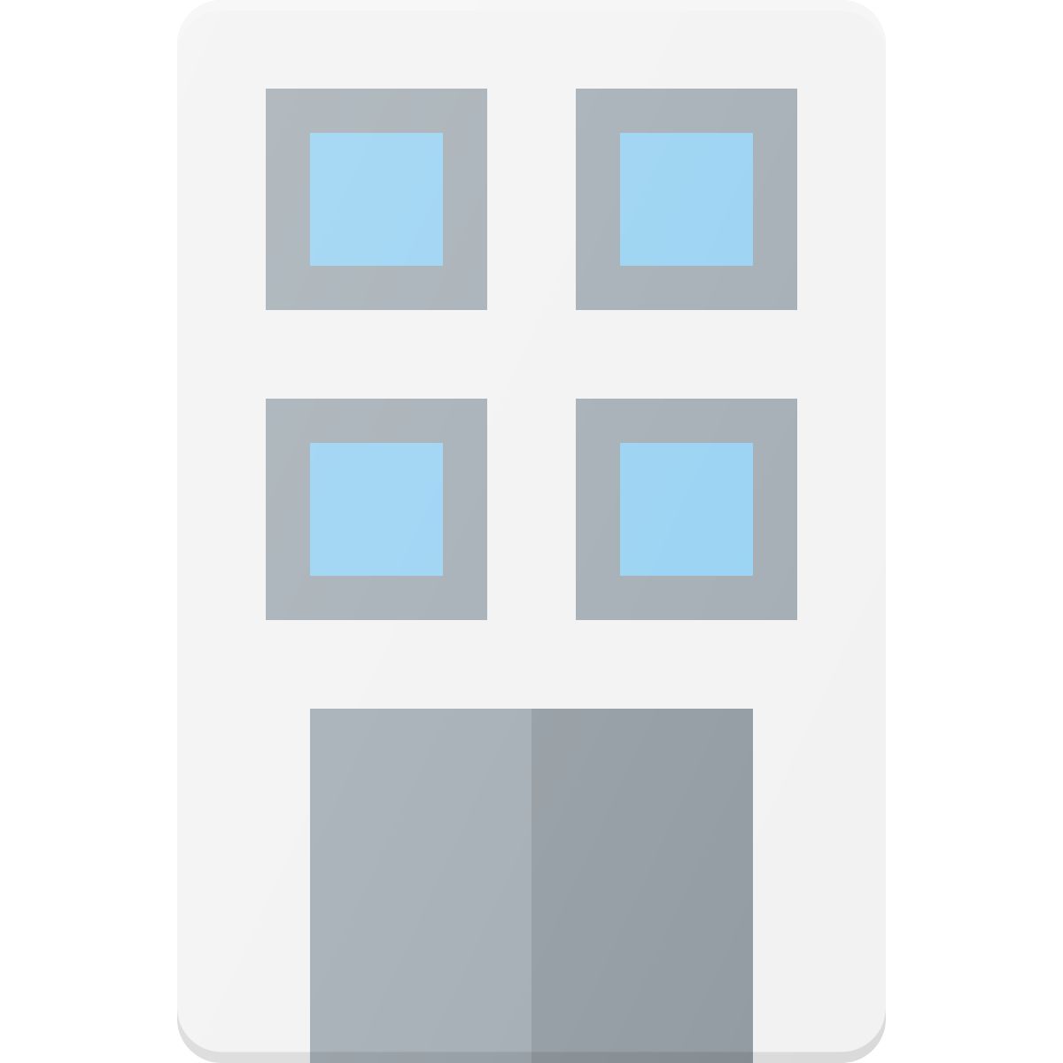 block of flats icon