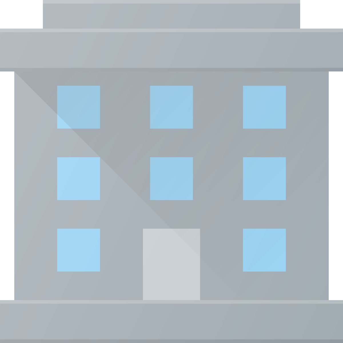 un bloc d appartements externe place ces icônes à plat ces icônes icon