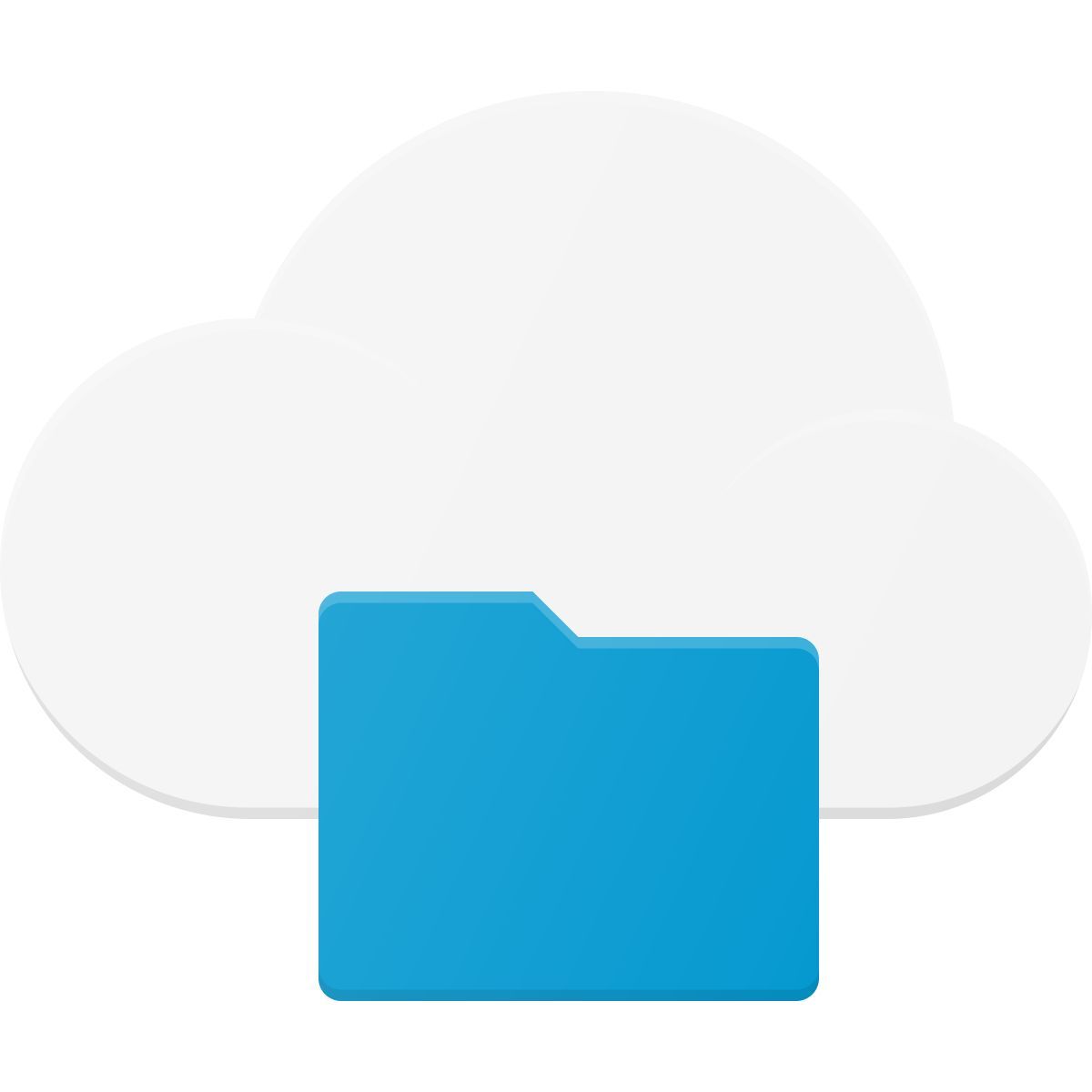 cloud folder icon