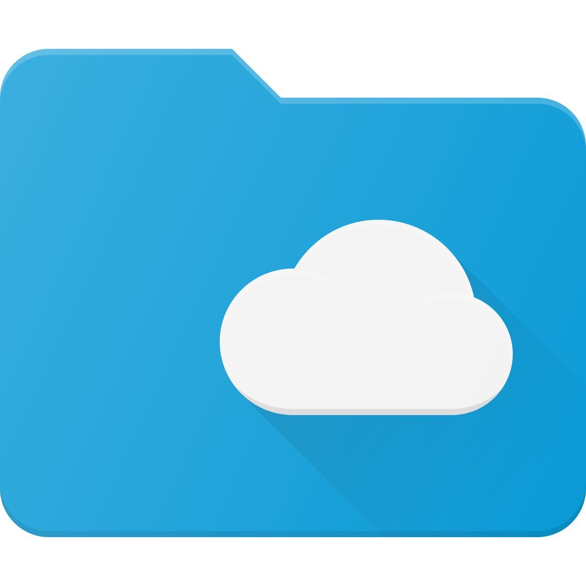 cloud folder icon