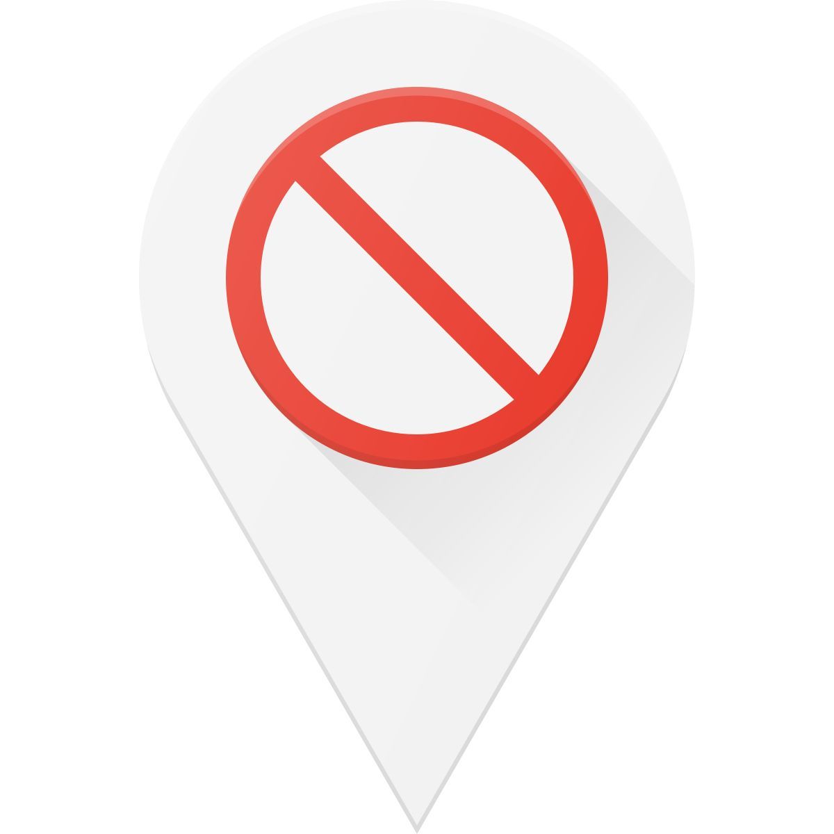 delete location data icon