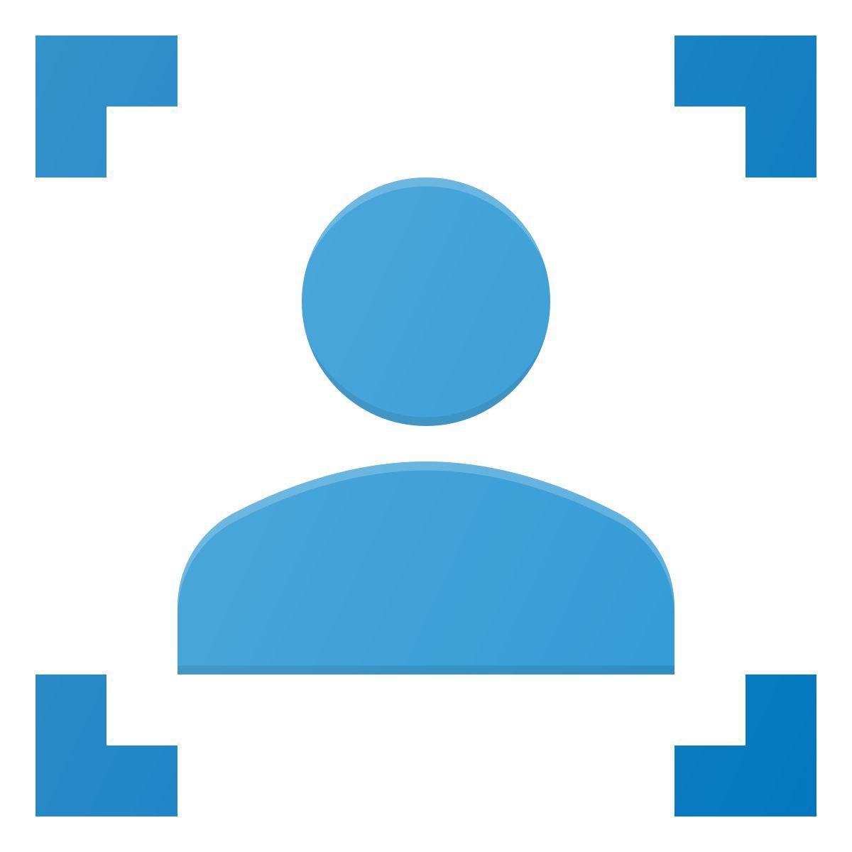 face recognition icon