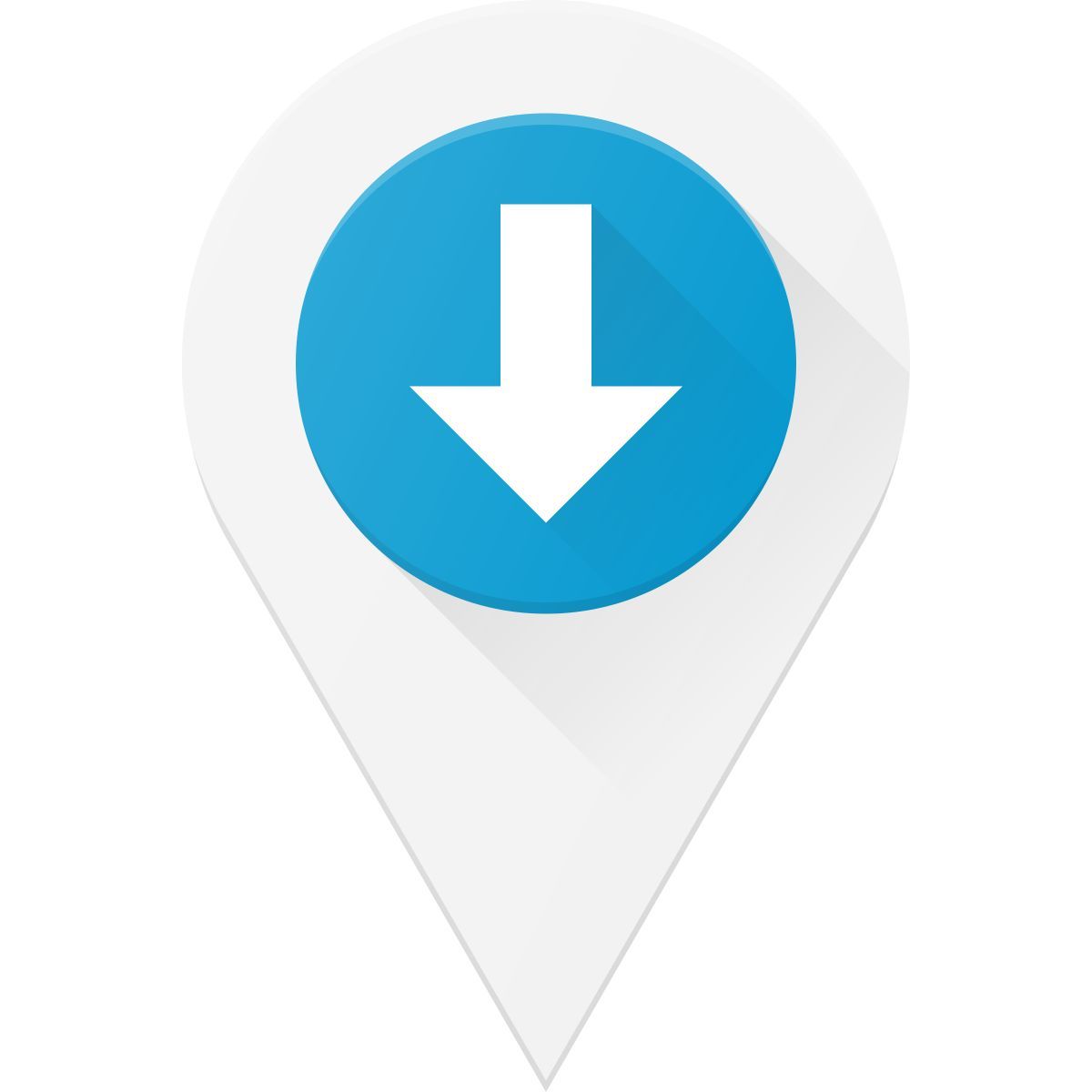download location data icon
