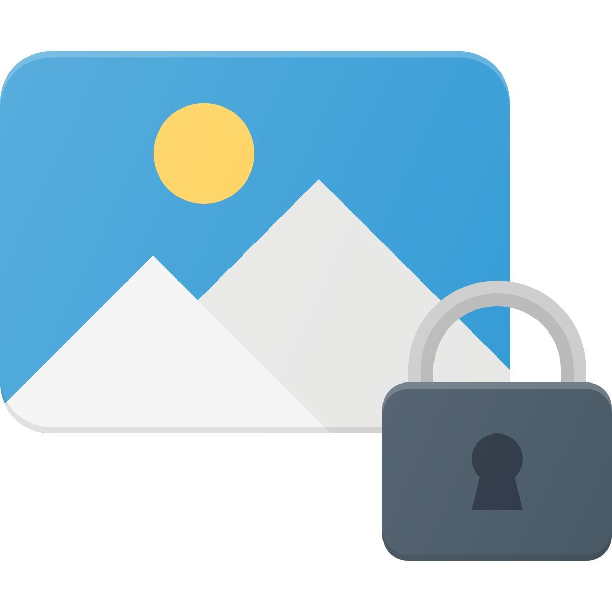 locked image icon