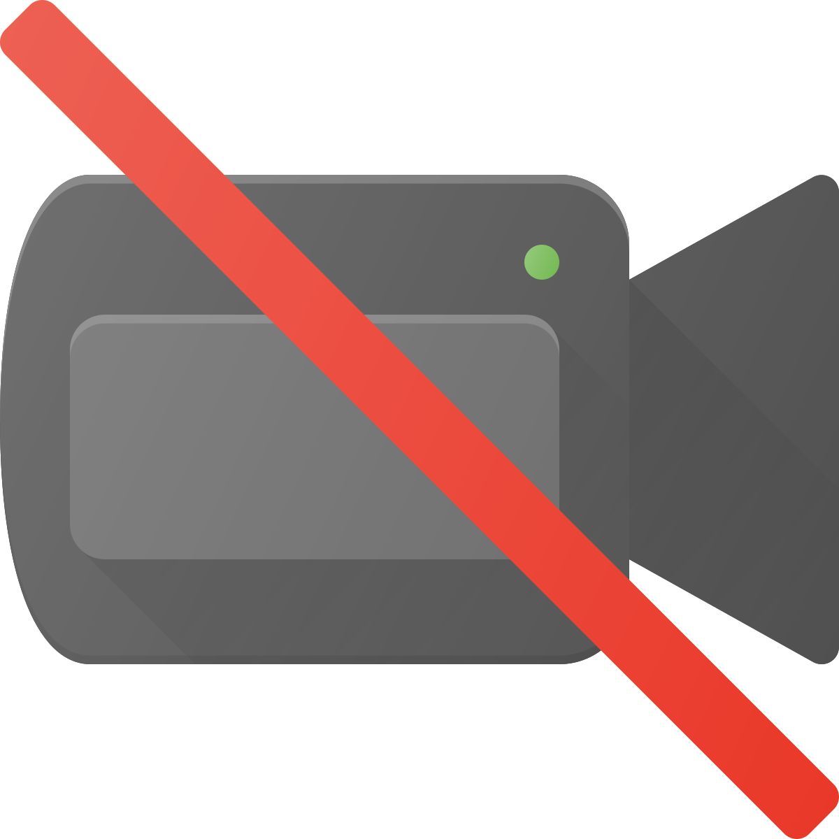 no fotocamera icon