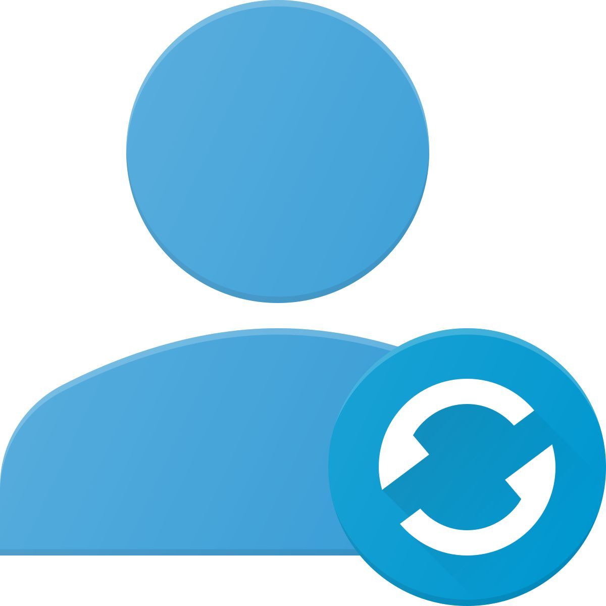 refresh user info icon