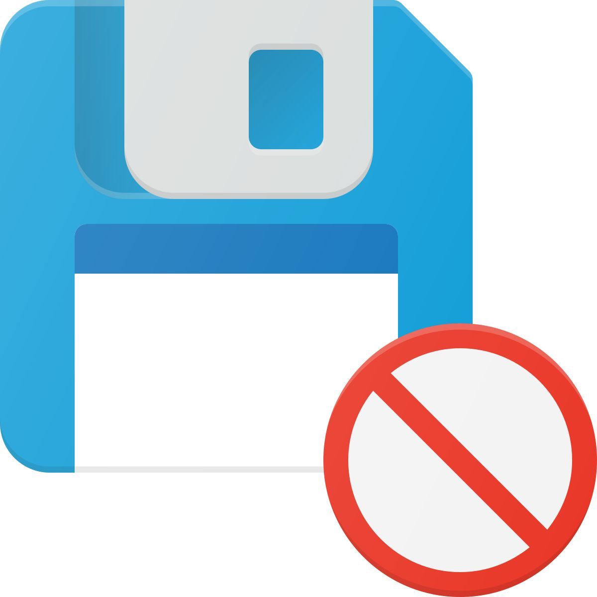 remove from floppy icon