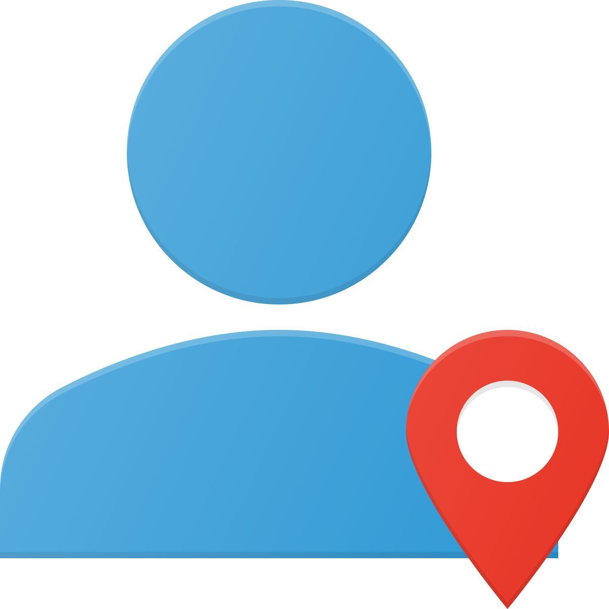 ubicación del usuario icon