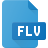 external FLV-video-actions-and-files-those-icons-flat-those-icons icon