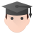 external Graduate-people-and-avatars-those-icons-flat-those-icons icon