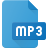 external MP3-audio-files-those-icons-flat-those-icons icon