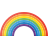 external Rainbow-weather-those-icons-flat-those-icons icon
