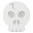 external Skull-halloween-those-icons-flat-those-icons-2 icon