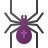 external Spider-halloween-those-icons-flat-those-icons icon