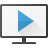 external TV-video-those-icons-flat-those-icons icon