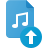 external Upload-File-audio-files-those-icons-flat-those-icons icon