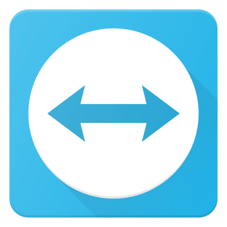 Teamviewer Logo icon in Those icons Flat Style