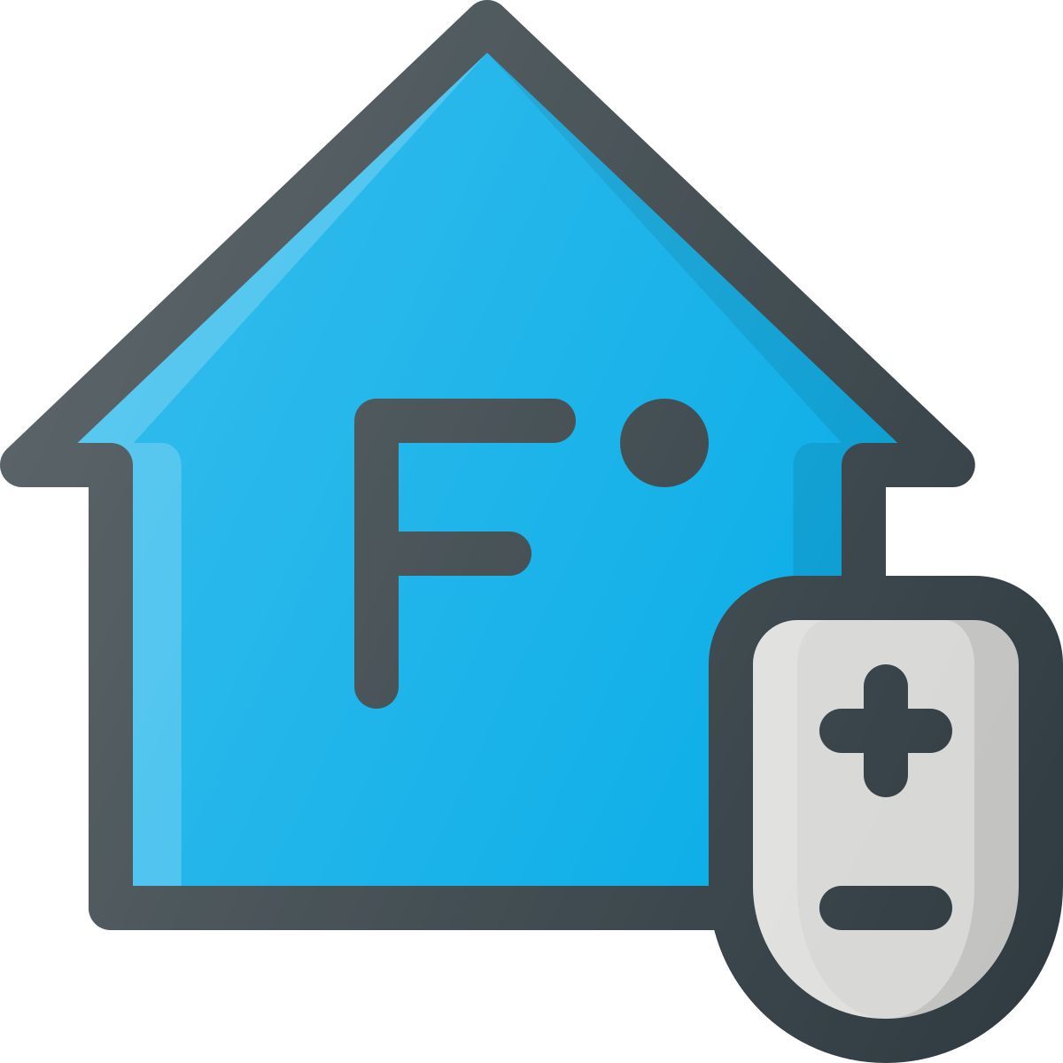adjust temperature icon