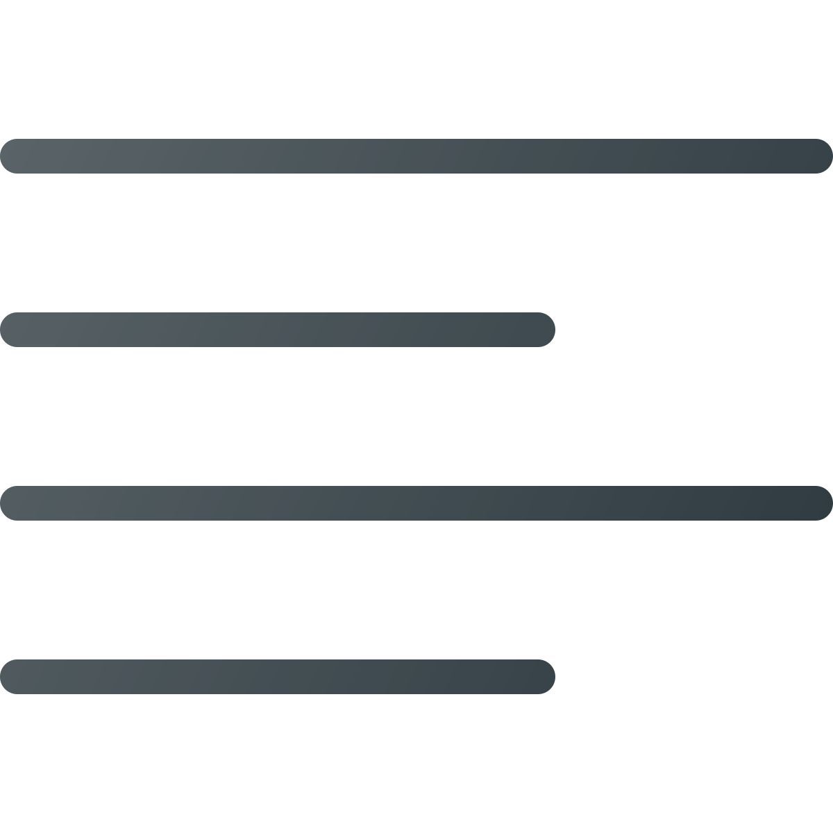 left alignment icon