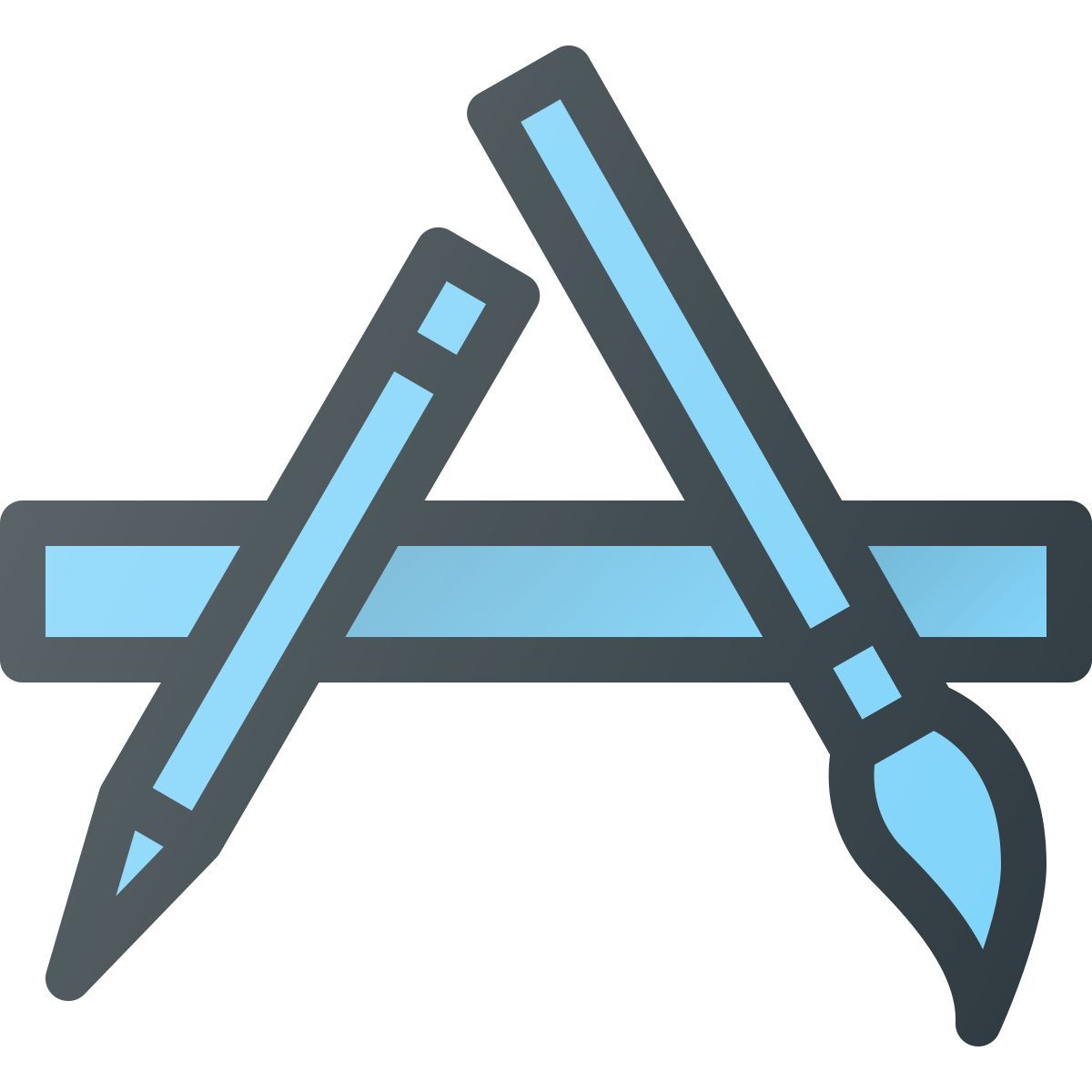 app store de apple icon