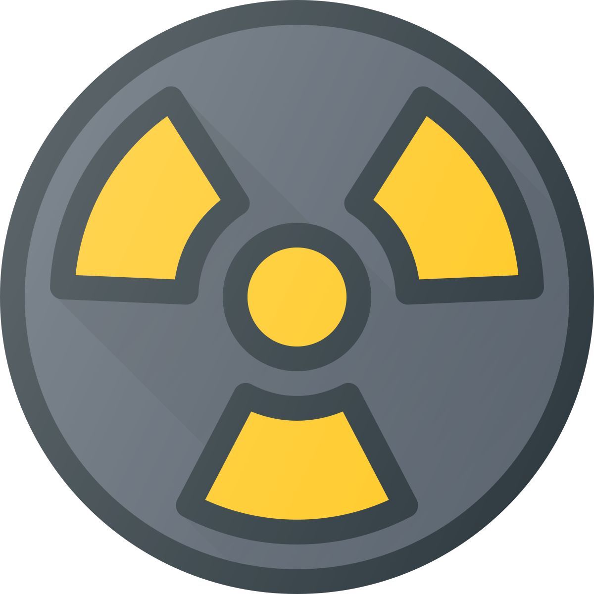 radioactive symbol icon