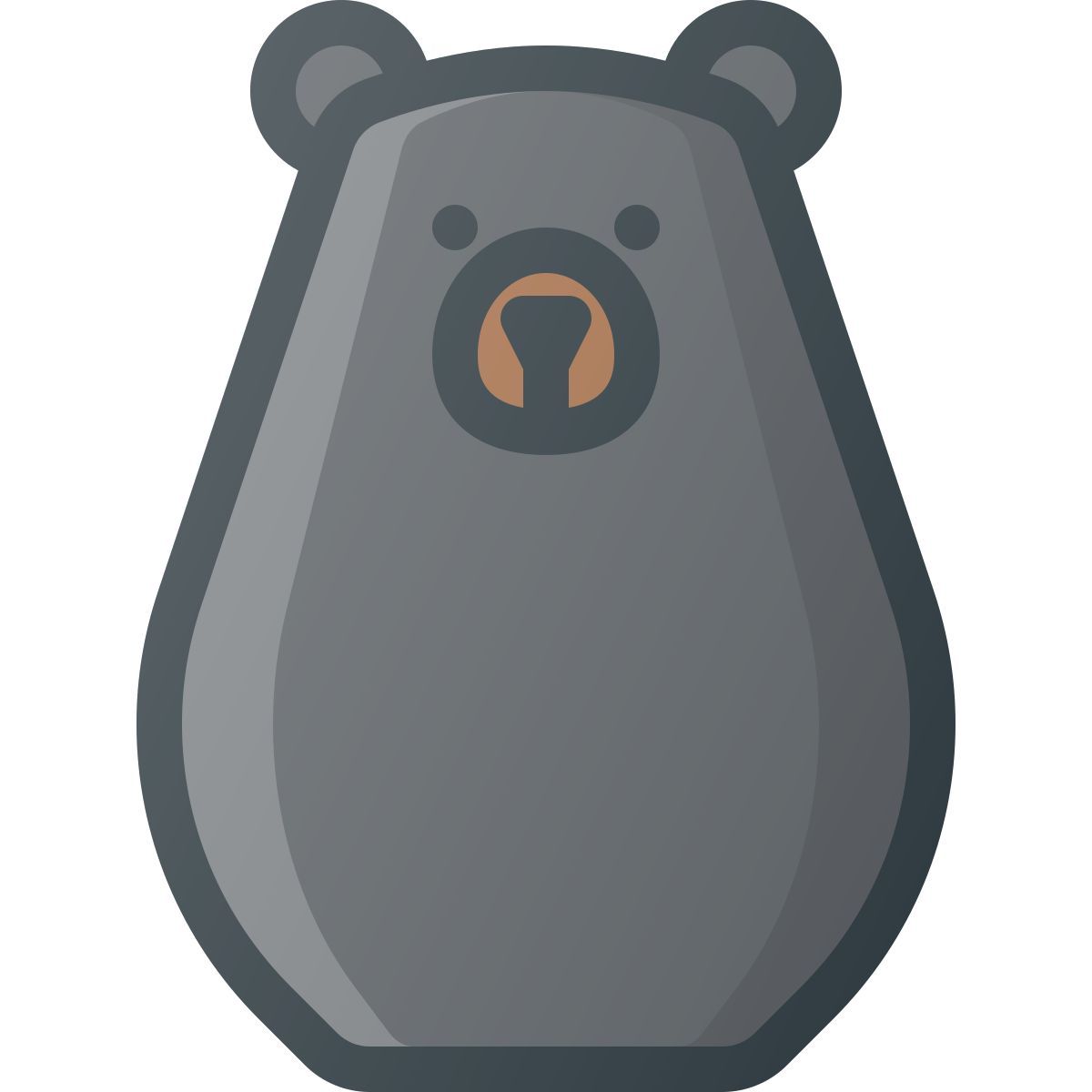 bear robot icon