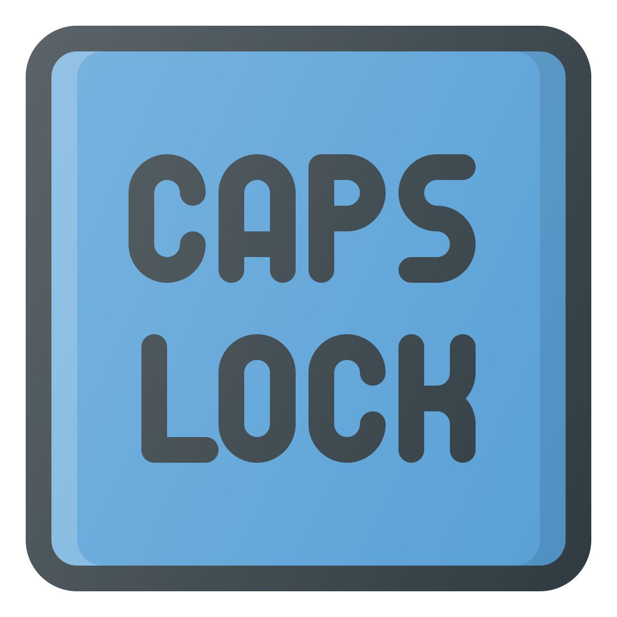 caps lock icon